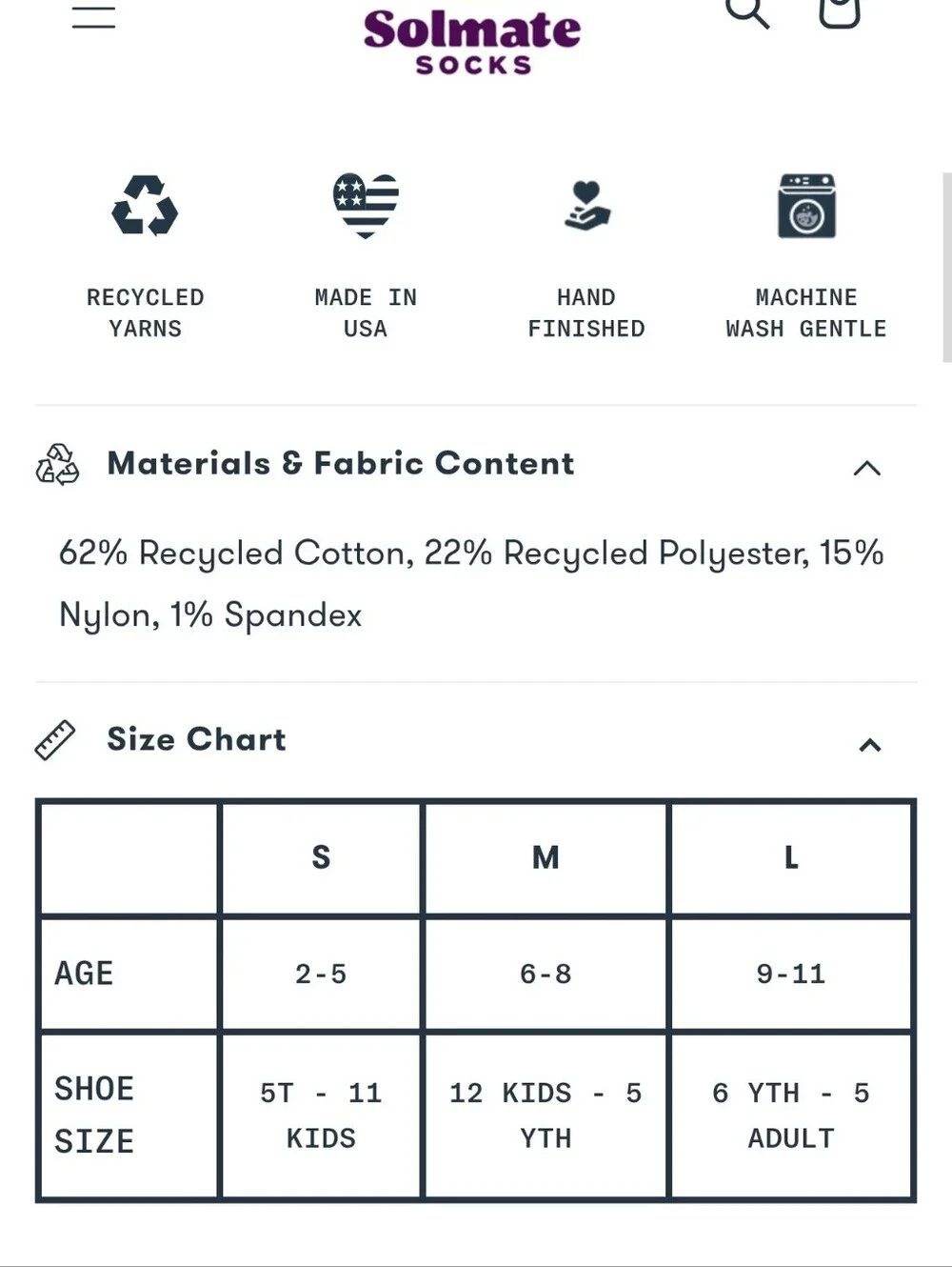 Toddler Solmate Socks